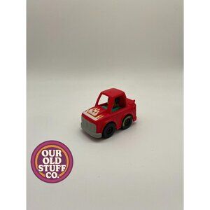 Fisher-Price Little People Wheelies Red Truck with Flames: Preschool Pretend Pla